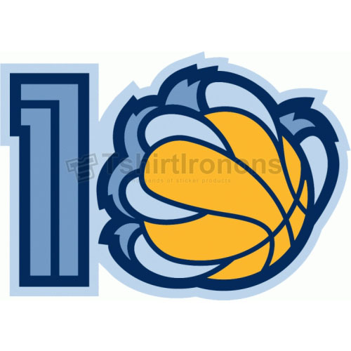 Memphis Grizzlies T-shirts Iron On Transfers N1059 - Click Image to Close